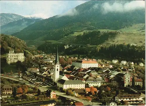 Ansichtskarte Gmünd in Kärnten Mittelalterliche Stadt Panorama-Ansicht 1970