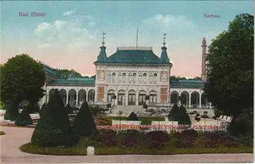 Ansichtskarte Bad Elster Kurhaus 1913