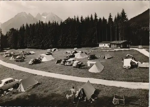 Ramsau bei Berchtesgaden VW Käfer Campingplatz Simonhof Taubensee 1967