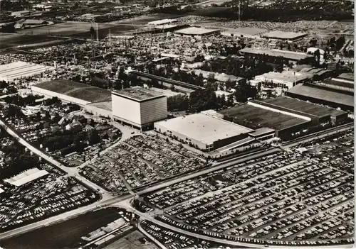 Ansichtskarte Hannover Luftbild Messegelände 1969