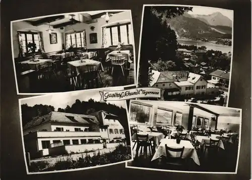 Ansichtskarte Tegernsee (Stadt) MB Gasthaus Schandl# 1963