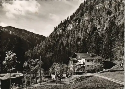 Ansichtskarte Berchtesgaden Gasthaus zur Kugelmühle 1962