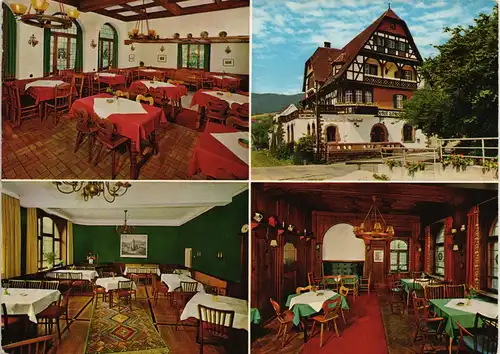 Ansichtskarte Alpirsbach Hotel-Löwen-Post 1972