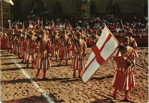 Florenz Firenze CITTÀ D'INCANTO, historische Fest-Trachten 1970