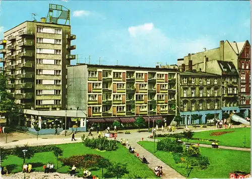 Postcard  Beuthen O.S. Bytom | Beuthn Plac Poli Maciejewskiej 1970