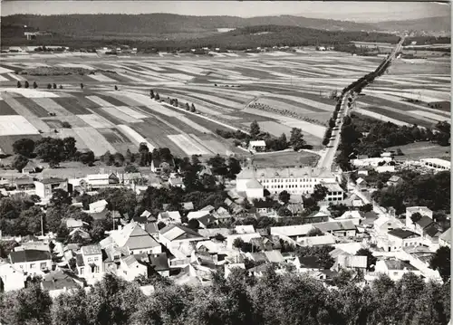 Postcard Chęciny Widok ogólny, Dorf-Panorama Ansicht 1970