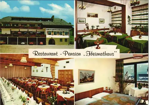 Krakaudorf Restaurant Pension HEIMATHAUS Pächter J. und M. Stöckl 1970