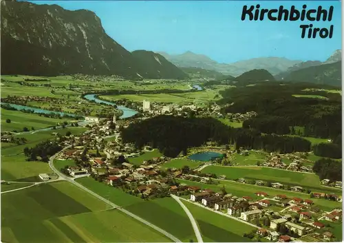 Ansichtskarte Kirchbichl Panorama-Ansicht (Alpine Luftbild-AK) 1975