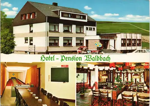 Ansichtskarte Endorf-Sundern (Sauerland) MB Hotel Pension Waldbach 1978