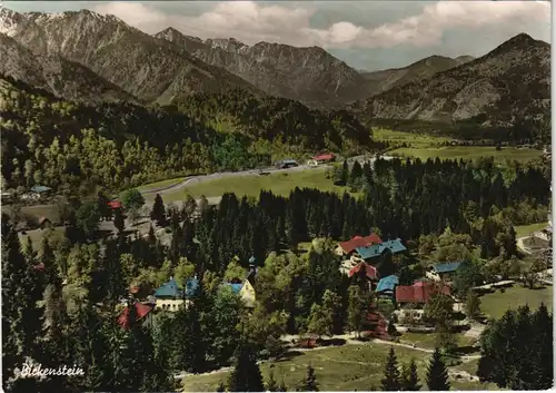 Ansichtskarte Birkenstein-Fischbachau Panorama-Ansicht 1968