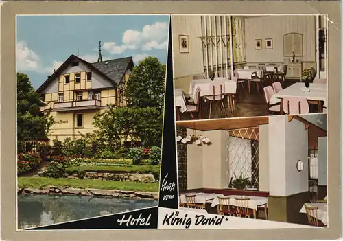 Hölle im Frankenwald HOTEL KÖNIG DAVID Außen-/Innenansichten 1960