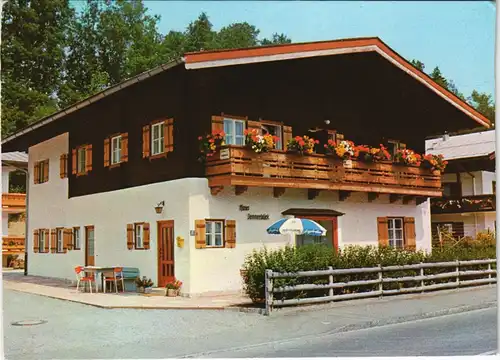 Ansichtskarte Berchtesgaden Haus Jennerblick Johanna Kastner in Schönau 1978