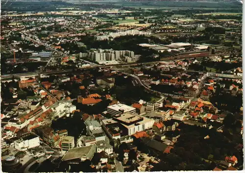Ansichtskarte Delmenhorst Demost Luftaufnahme Stadt Gesamtansicht 1980