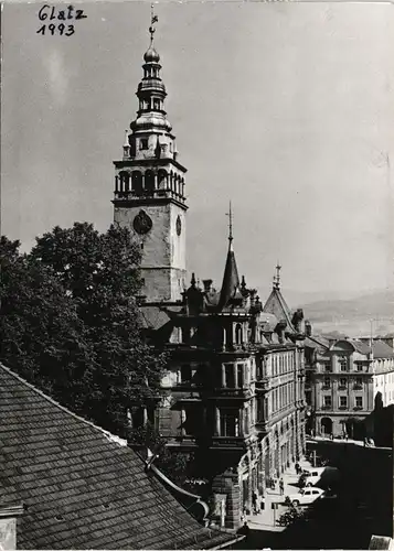 Postcard Glatz Kłodzko Dziewiętnastowieczny Ratusz - Rathaus 1993
