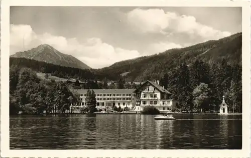Ansichtskarte Bad Wiessee HAUS HUBERTUS der Europäischen Gesellschaft 1969