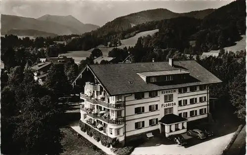 Ansichtskarte Bad Wiessee Kurheim Florida Bes.: Grühn 1960