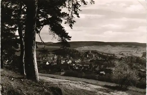 Ansichtskarte Bad Salzschlirf Panorama-Ansicht 1959