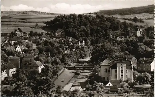 Ansichtskarte Bad Salzschlirf Panorama-Ansicht Stadtansicht 1964