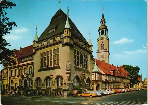Ansichtskarte Celle Bomann Museum Strassen Ansicht 1975