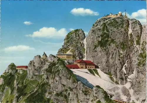 Ansichtskarte Bayrischzell Wendelstein (1838 m) und Wendelstein-Häuser 1970