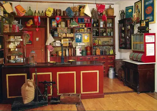 Ansichtskarte Sebnitz Heimatmuseum - Kaufmannsladen 2003