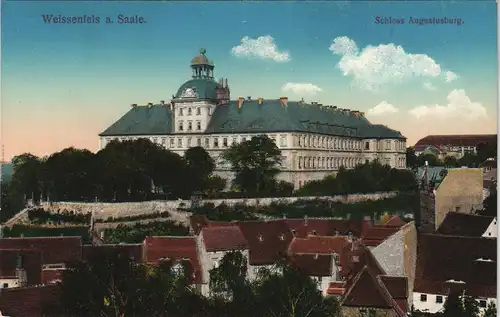 Ansichtskarte Weißenfels Schloss Neu-Augustusburg 1913