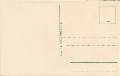 Postcard Karlsbad Karlovy Vary Höhenterrasse Sanssouci 1913