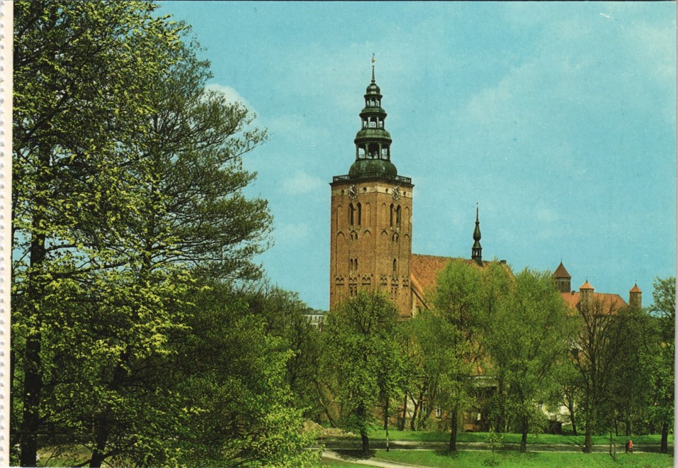 Heilsberg (Ostpreußen) Lidzbark Warmiński Gotycki kościół Kirche 1975 ...