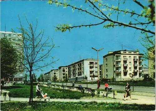 Lodz / Lodsch Łódź Osiedle mieszkaniowe im. Włady Bytomskiej 1965