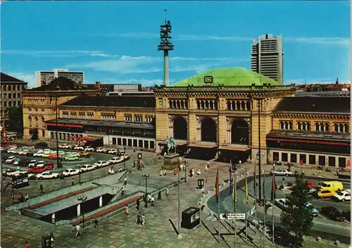 Ansichtskarte Hannover Hauptbahnhof 1978