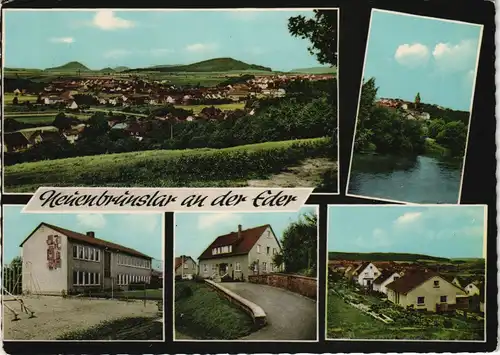Ansichtskarte Neuenbrunslar-Felsberg (Hessen) MB: Neubauten, Stadt 1967