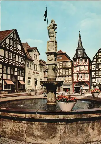 Ansichtskarte Fritzlar Marktplatz 1978