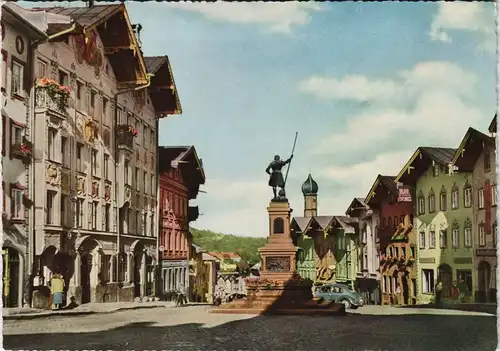 Ansichtskarte Bad Tölz Marktstrasse 1968