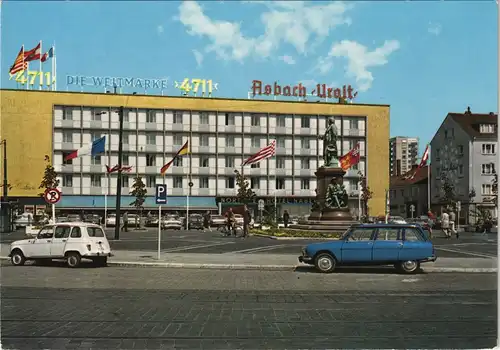 Ansichtskarte Bremerhaven Theodor-Heuss-Platz 1977