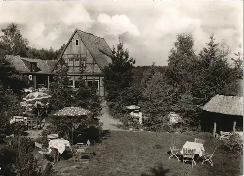 Ansichtskarte Göhrde Waldpension "Schönblick" 1972