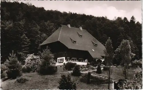 Ansichtskarte Bad Herrenalb Schwarzwaldhaus 1959