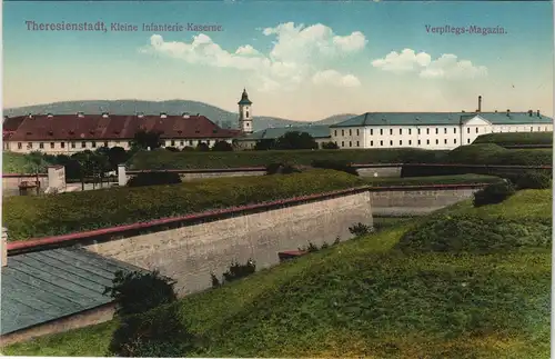 Theresienstadt Terezín Kleine Infanterie Kaserne. Verpflegs-Magazin. 1913