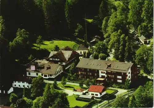 Ansichtskarte Grainau Luftbild Ferien-Hotel 1980