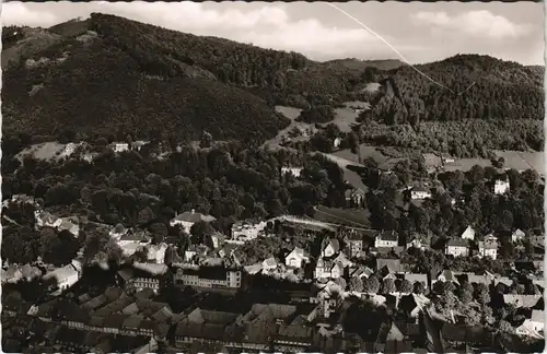 Ansichtskarte Bad Lauterberg im Harz Blick vom Hausberg 1956