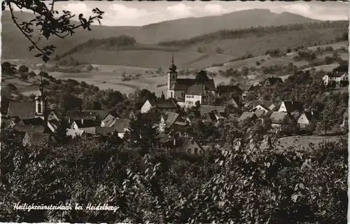 Ansichtskarte Heiligkreuzsteinach Blick auf die Stadt 1965