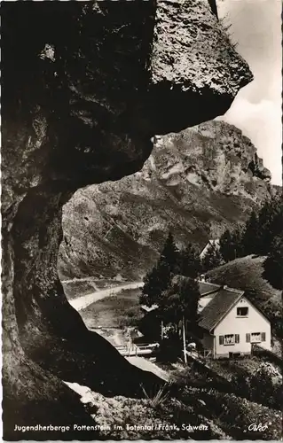 Ansichtskarte Pottenstein Jugendherberge 1962