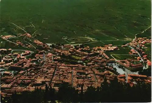 Cartoline Gubbio Panorama General view 1970