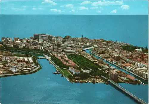 Cartoline Grado Grau Veduta aerea Vue aérienne Aerial view 1970