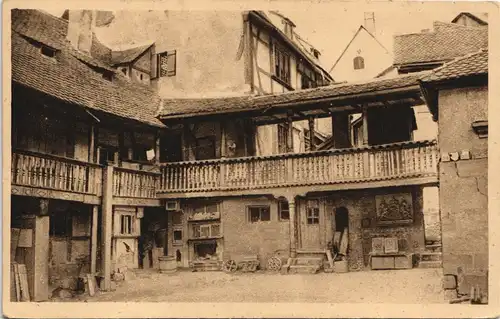 Ansichtskarte Nürnberg Hof im Tucherhaus, Hirschelgasse 1920