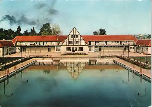 Postcard Inowrazlaw Inowrocław Basen kąpielowy Ortsansicht 1975