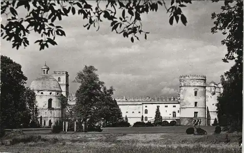 Postcard Powiat Przemyski Zamek Burg Krasiczyn 1970