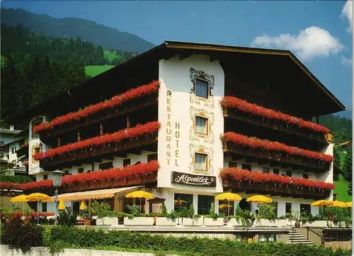 Ansichtskarte Hippach SPORTHOTEL Alpenblick SCHWENDAU Zillertal 1980