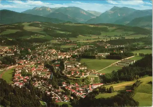 Ansichtskarte Miesbach Luftbild Luftaufnahme 1988
