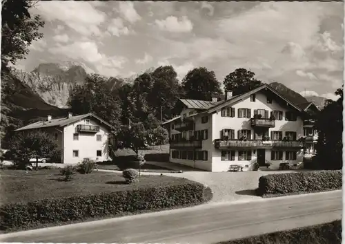 Berchtesgaden Fremdenheim Gregory im OT Schönau Bes. Hölzl 1960