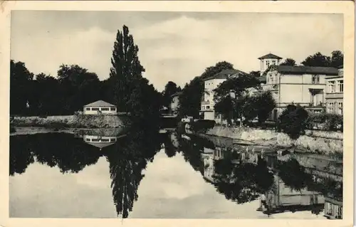 Ansichtskarte Bad Kreuznach Elisabethenquelle am Kurpark 1970